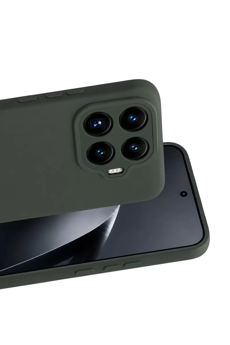 Newface Xiaomi Mi 17T First Silikon - Koyu Yeşil