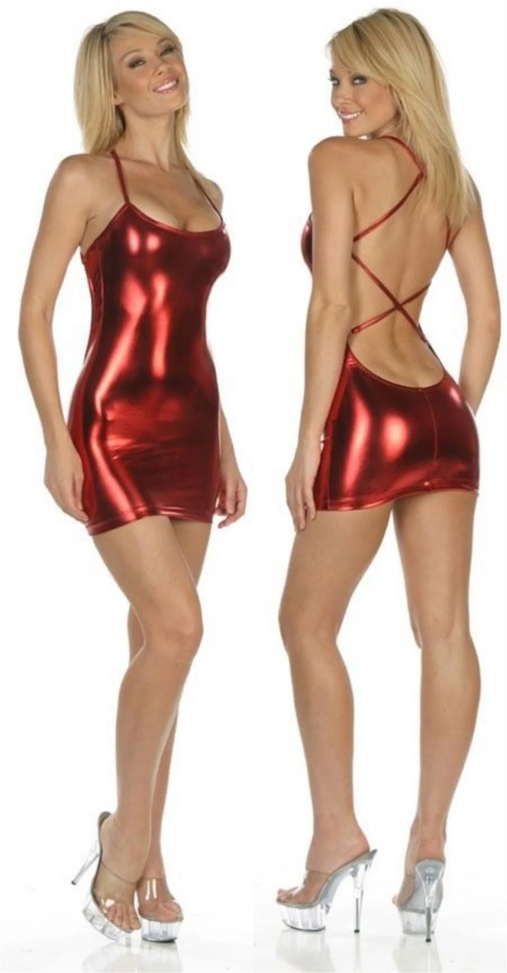 B060838 Kırmızı Elbise