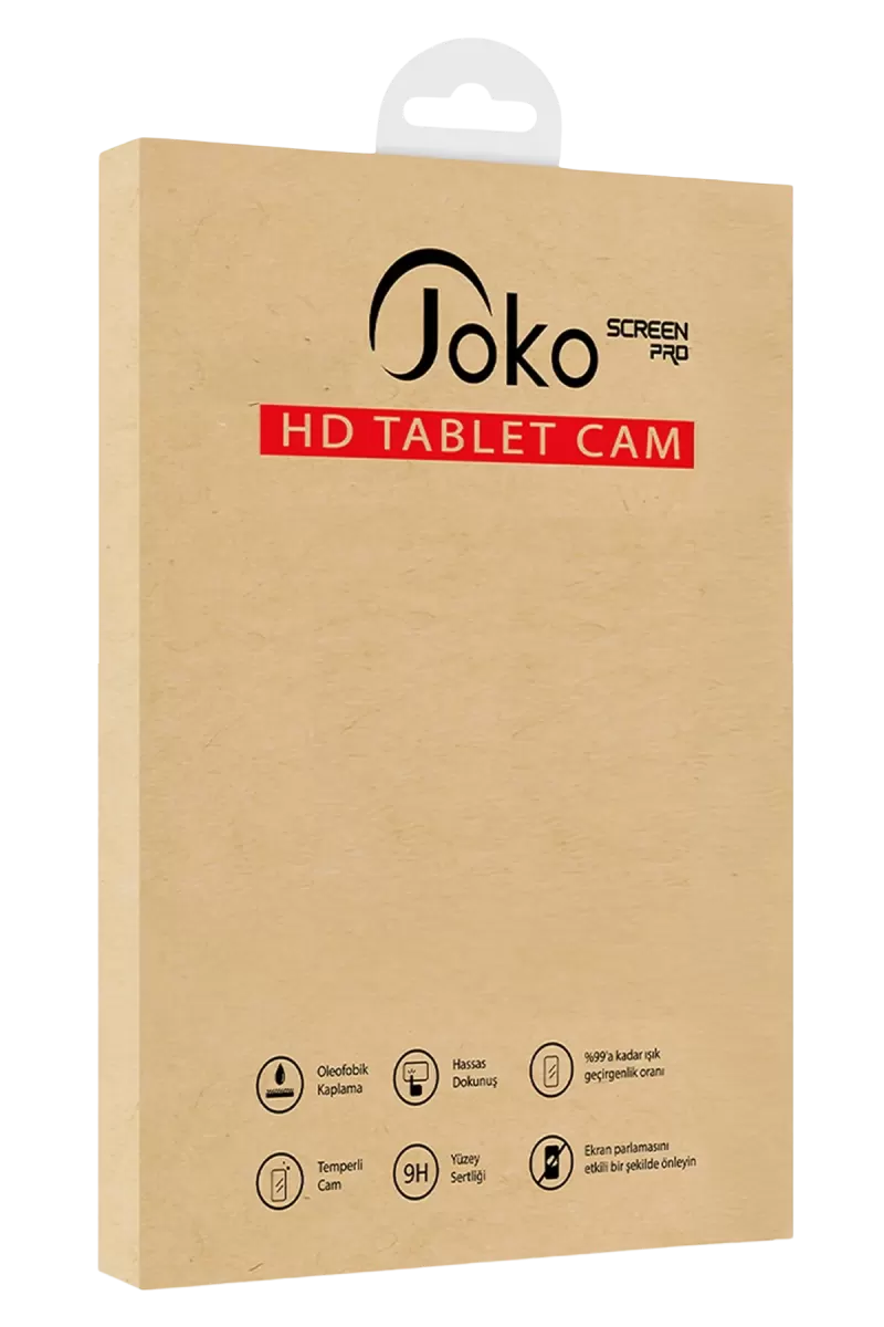 Joko Samsung Galaxy Tab S10 FE Plus 13.1 2in1 HD Tablet Cam Ekran Koruyucu - Şeffaf