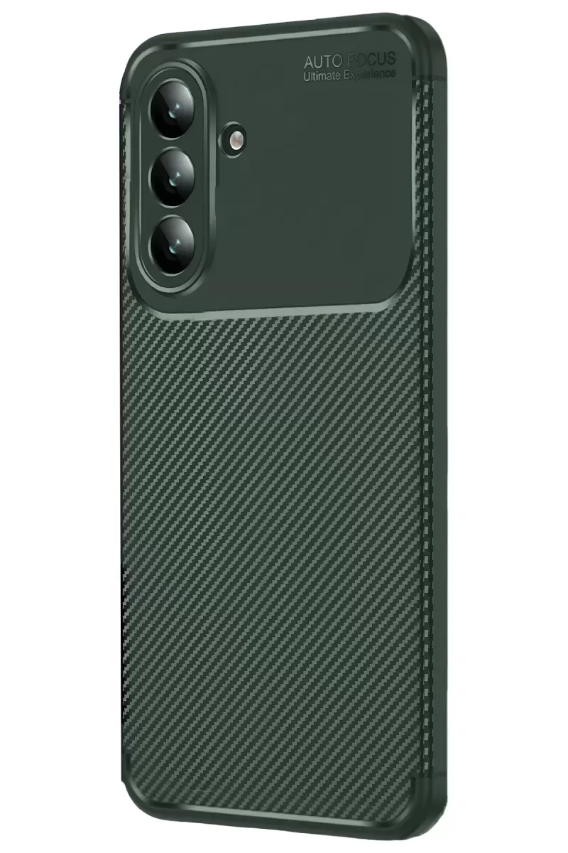 Newface Samsung Galaxy A27 5G Auto Focus Karbon Kapak - Yeşil