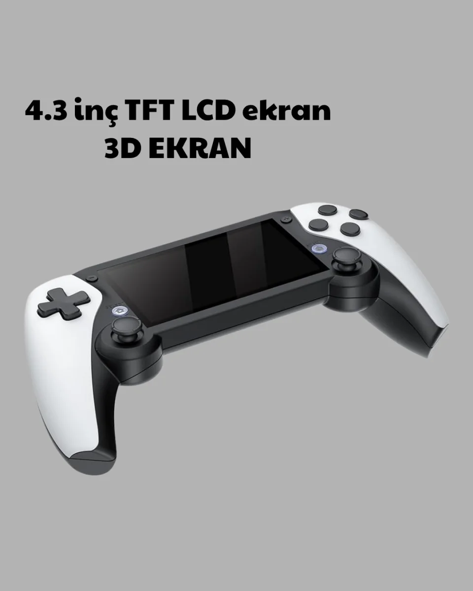 PS1 GBA NES Oyun Destekli Retro Cihaz Yeni Nesil