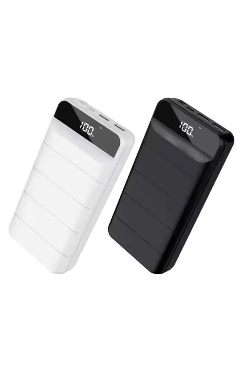 Hızlı Taşınabilir 50.000 Mah Powerbank Led Ekran Android ve İOS Uyumlu Yeni Nesil