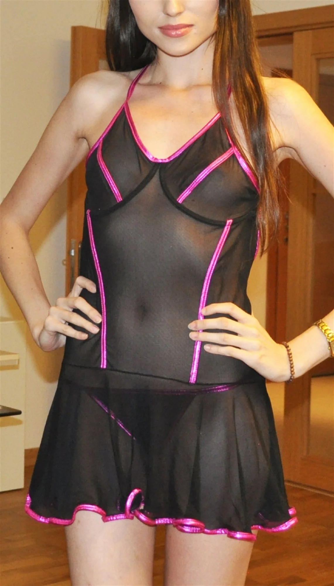 B101131 Transparan Gecelik