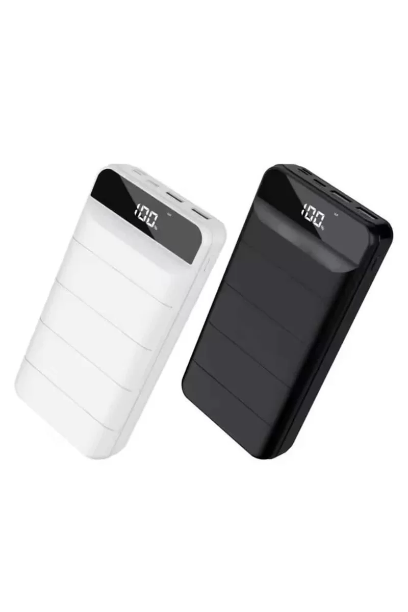Hızlı Taşınabilir 50.000 Mah Powerbank Led Ekran Android ve İOS Uyumlu Yeni Nesil