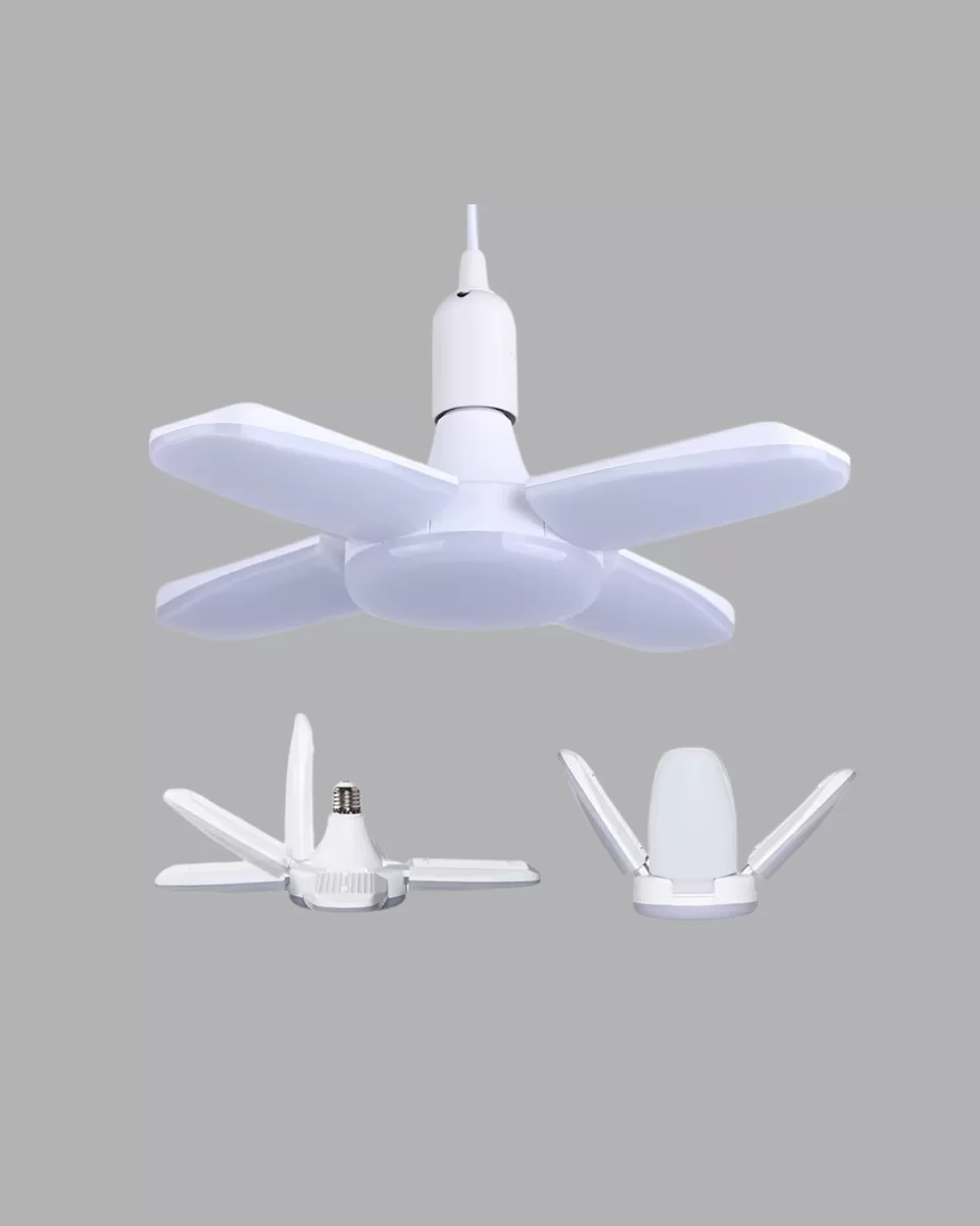 Enerji Tasarruflu LED Ampül 60 Watt 4 Kollu Beyaz Işık Yeni Nesil