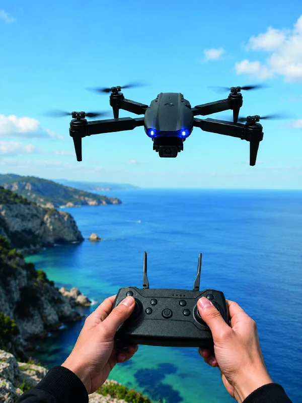Katlanabilir Kamera Drone 4K HD Görüntü, Hover Özelliği ve Uzaktan Kumanda