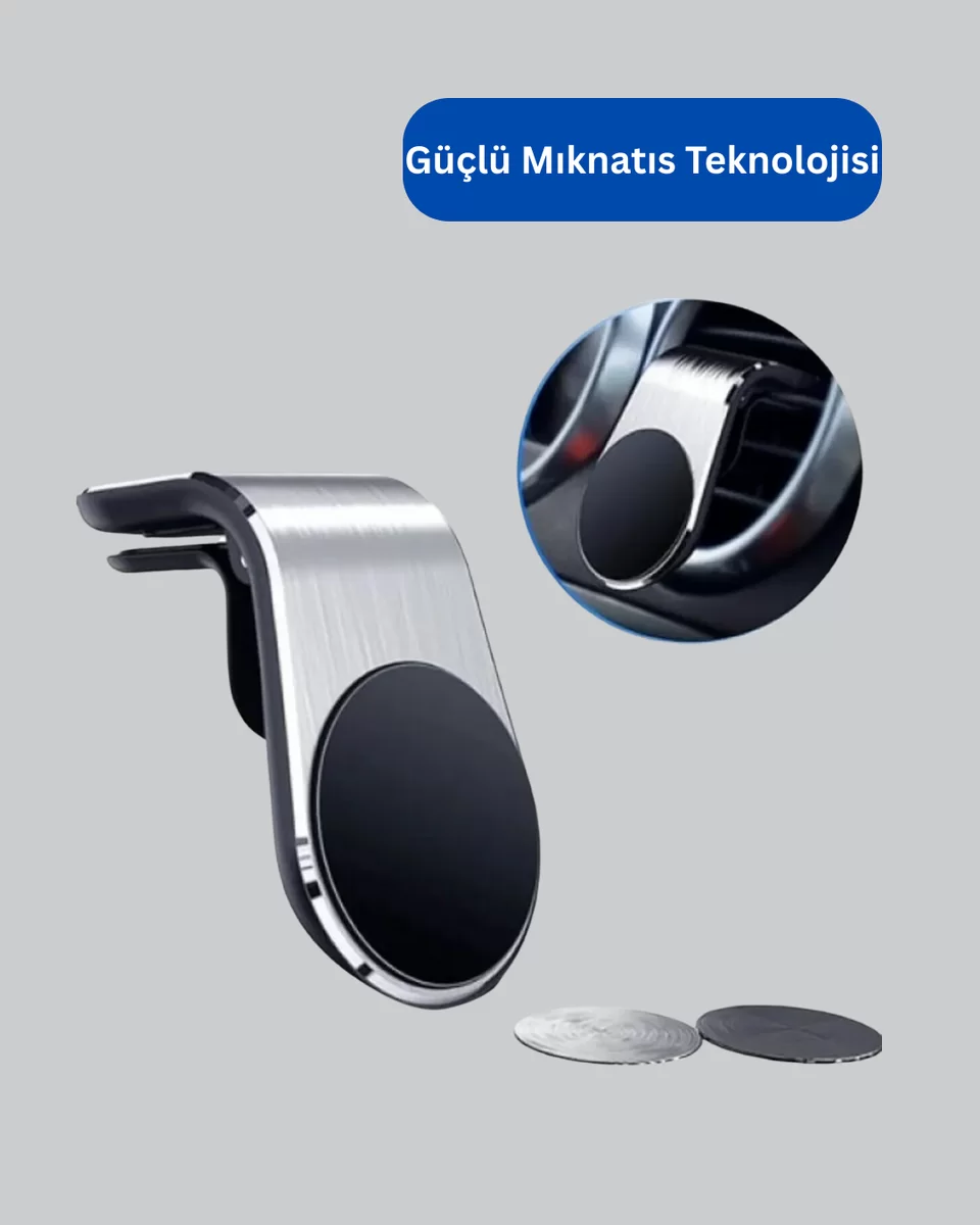 Kalorifer Izgaralı Manyetik Telefon Tutucu – Sarsıntı Geçirmez Yeni Nesil
