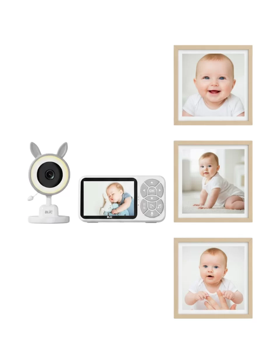 Gece Görüşlü Bebek Telsizi Besleme Hatırlatıcılı LCD Ekran Yeni Nesil