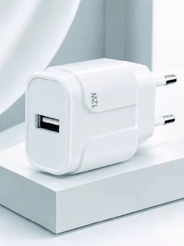 12W USB Şarj Adaptörü 5V 2.4A Hızlı ve Güvenli Şarj Başlığı