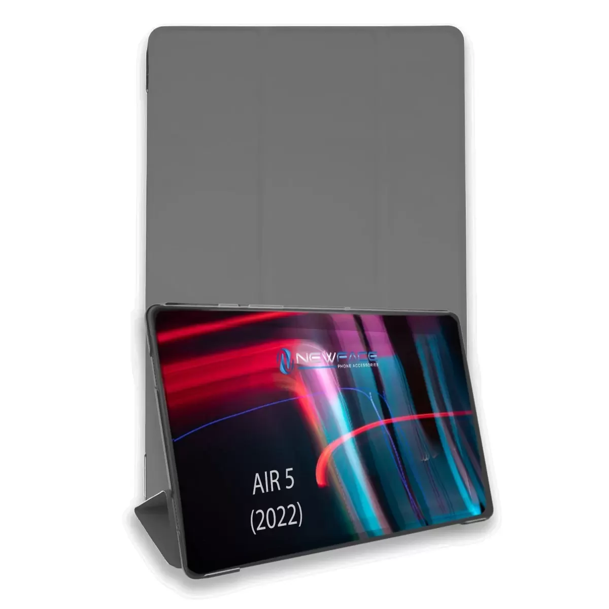 Newface Apple iPad Air 5 (2022) Kılıf Tablet Smart Kılıf - Koyu Gri
