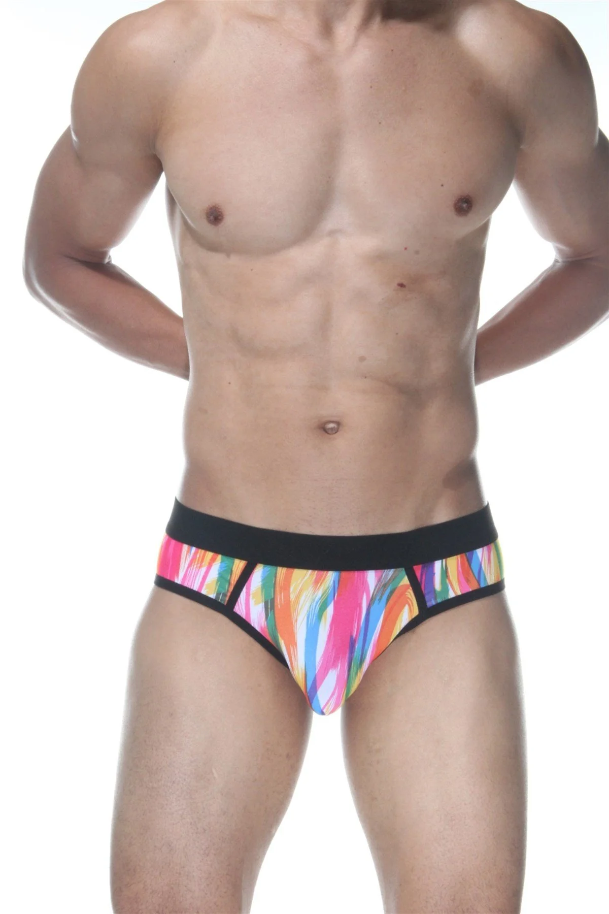 Renkli Jockstrap Erkek  İç Giyim