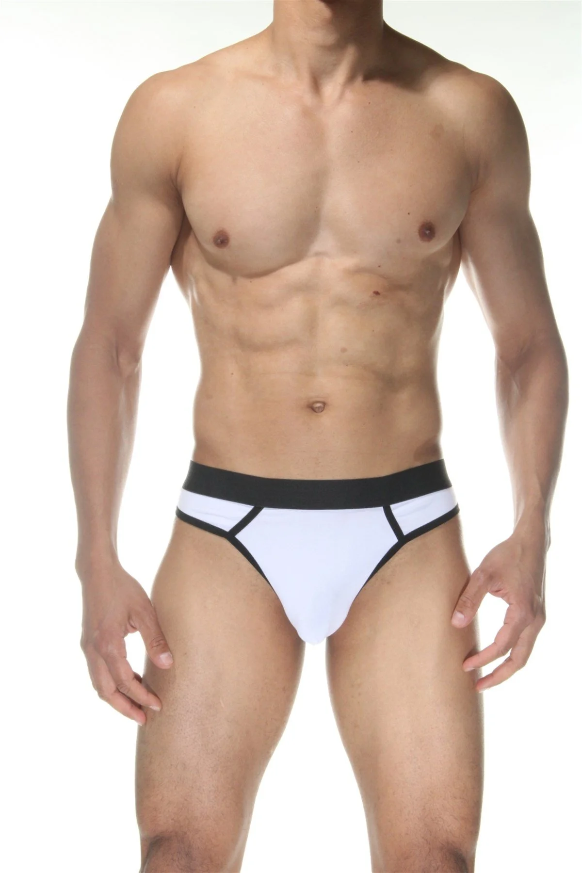 Beyaz Erkek  Tanga Çamaşırı