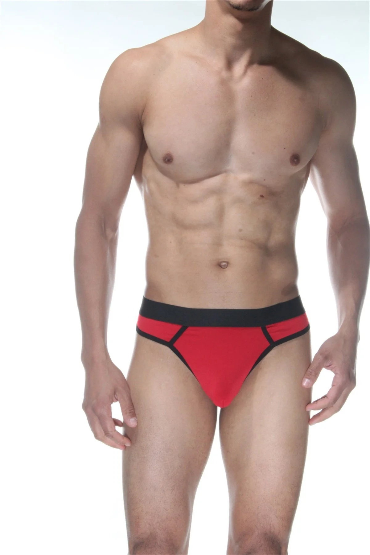 Kırmızı Erkek  Tanga Çamaşırı