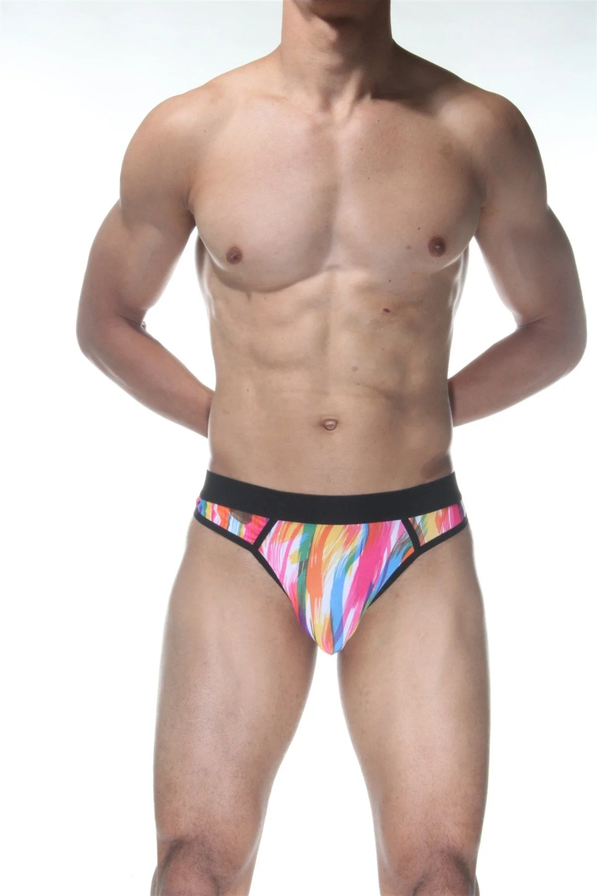 Renkli Erkek  Tanga Çamaşır