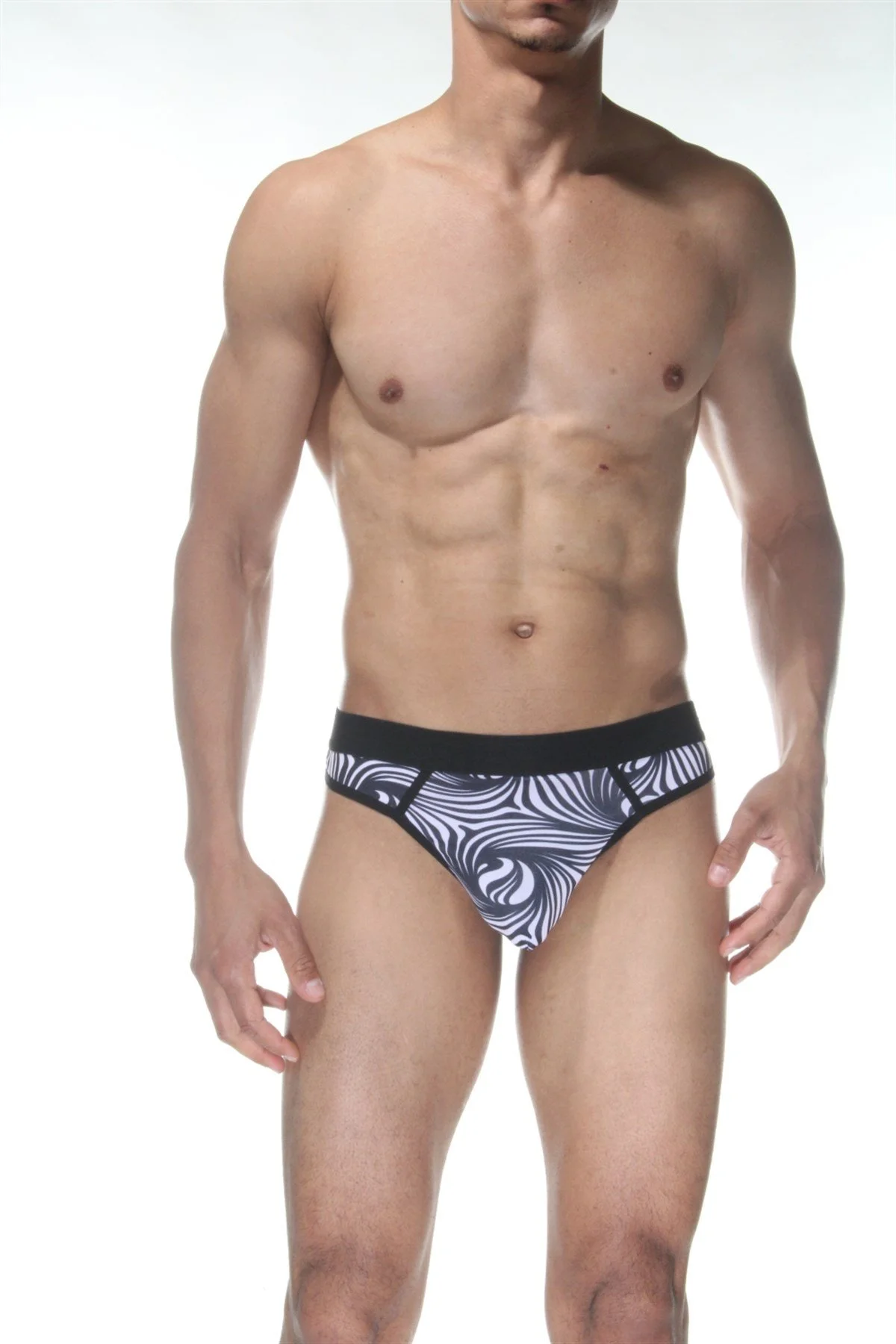 Zebra Desenli Erkek  Tangası