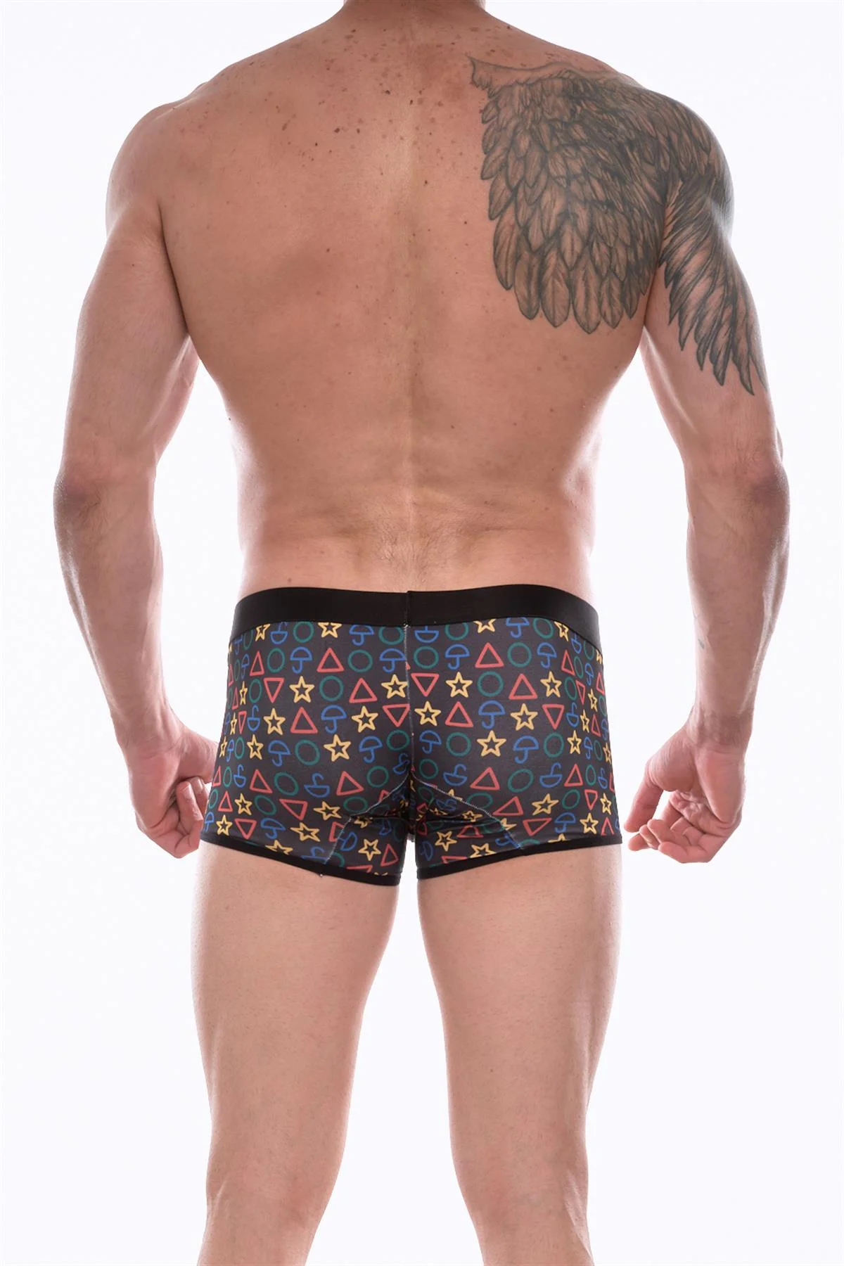 Don Moris Erkek  Desenli Mini Boxer