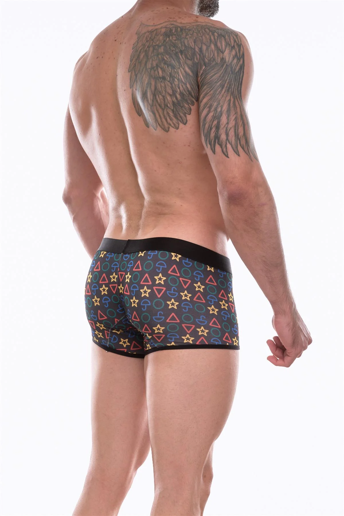 Don Moris Erkek  Desenli Mini Boxer