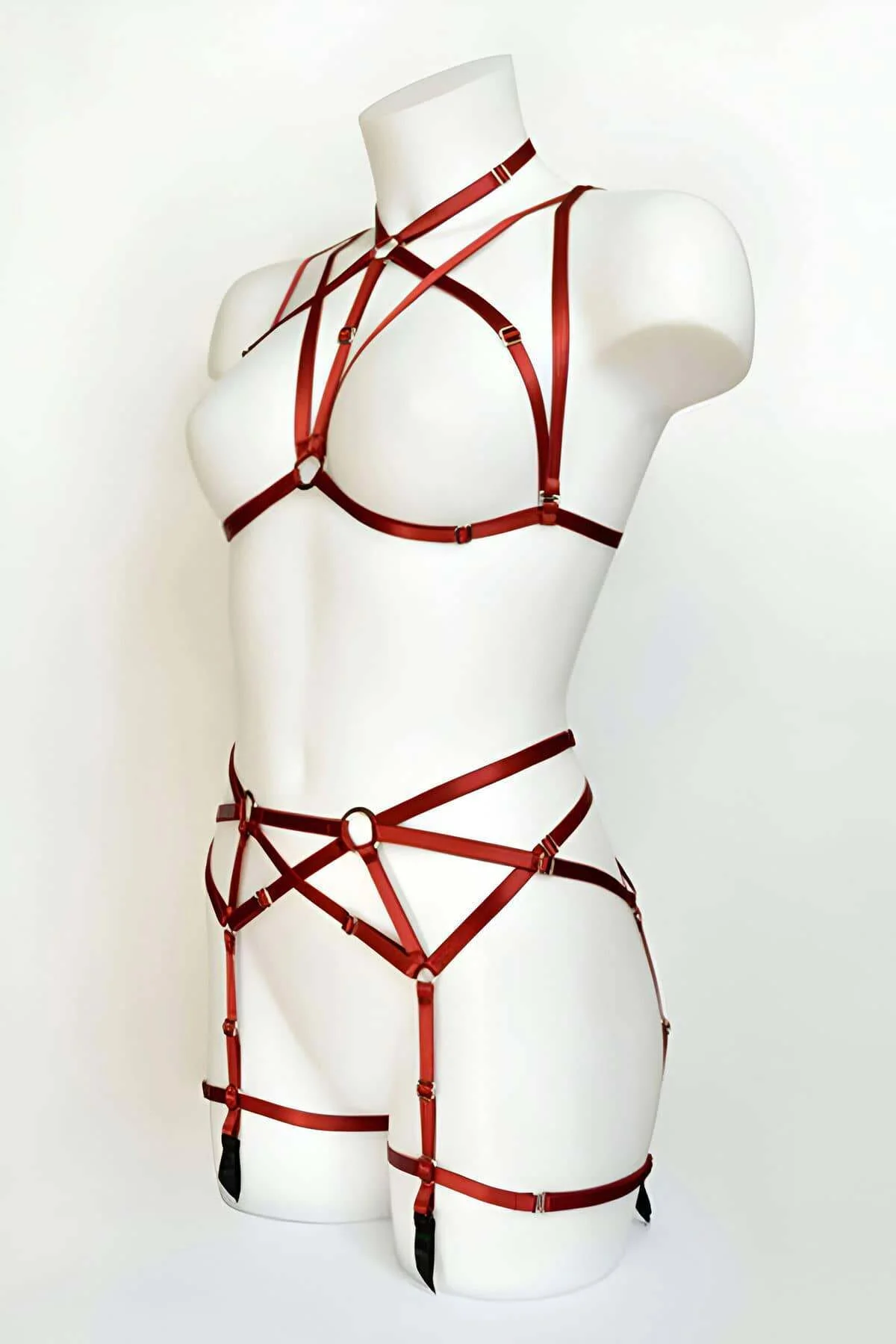 Seksi İç Çamaşırı Harness Takım - Brf161