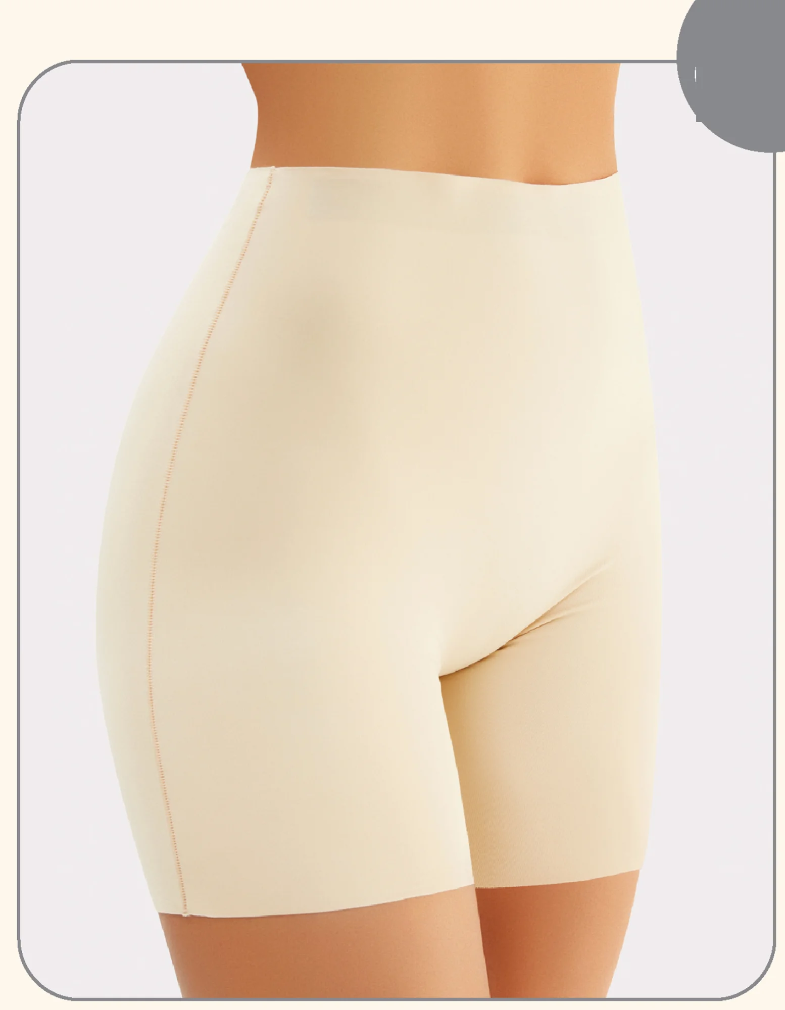 Miss Flex Ten Lazer Kesim Yüksek Bel Boxer 6007