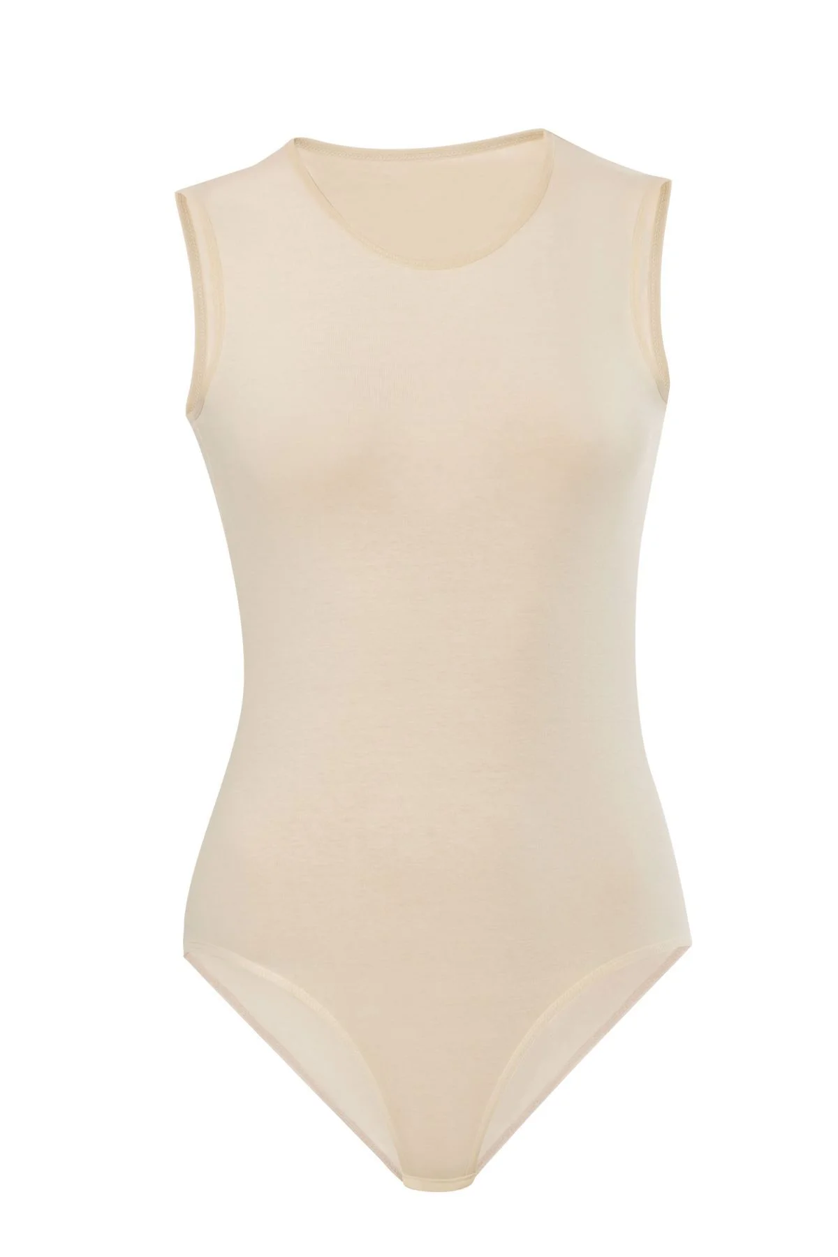 Likralı Bayan 0 Yaka 0 Kol Body 4759