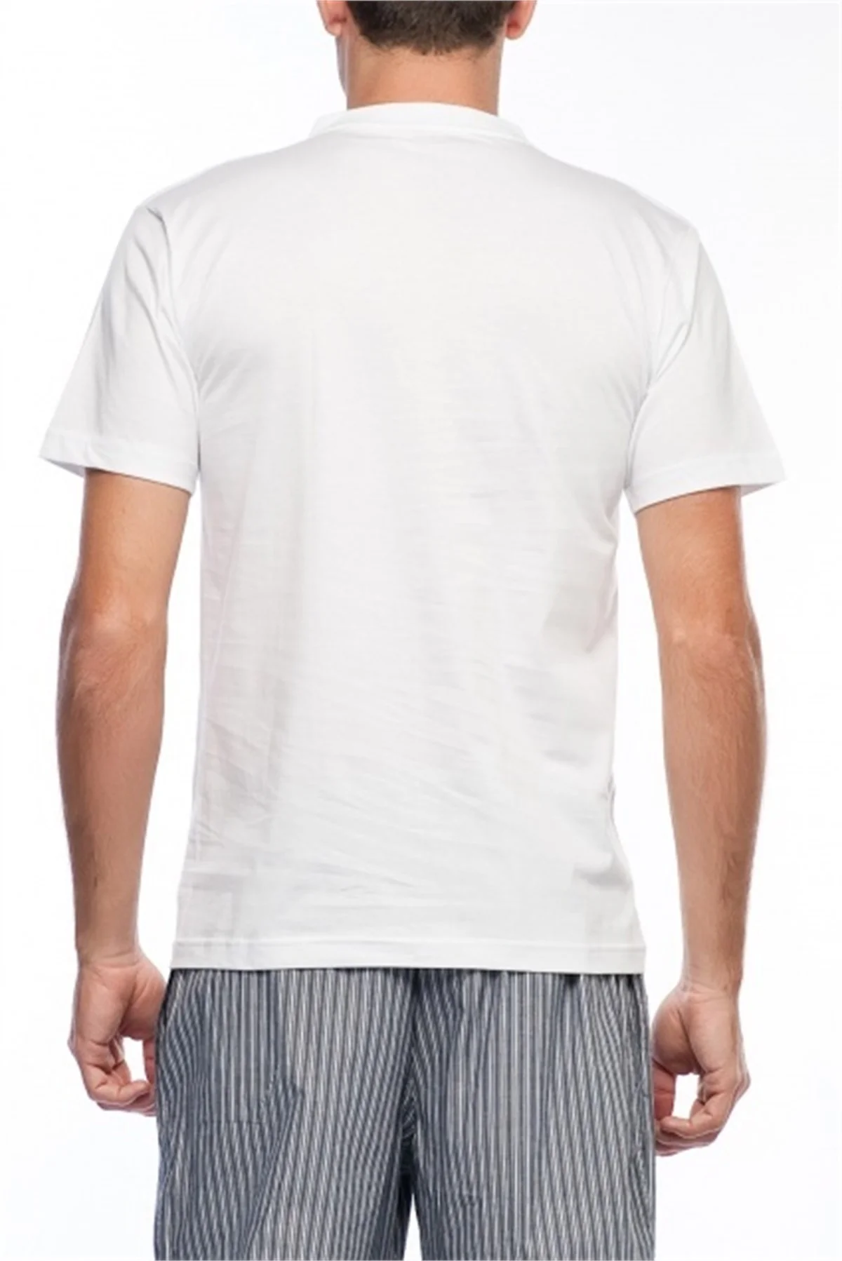 Nbb 707 Erkek  Atlet Kısa Kollu V Yaka