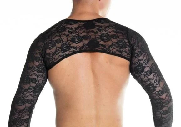 Erkek  Fantezi Dantel Crop