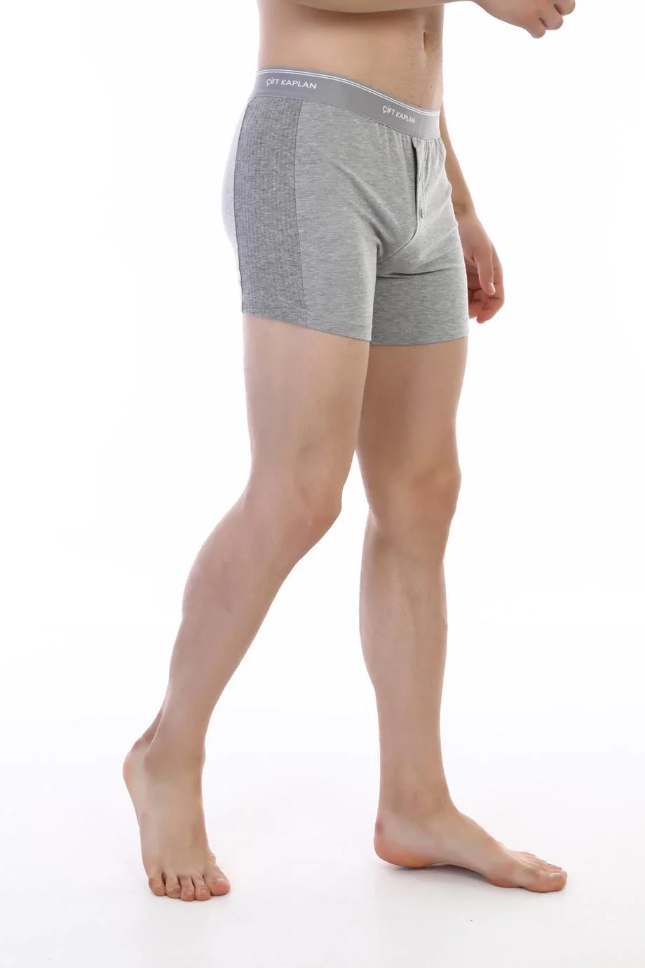 Çift Kaplan 880 Elastanlı Erkek  Boxer