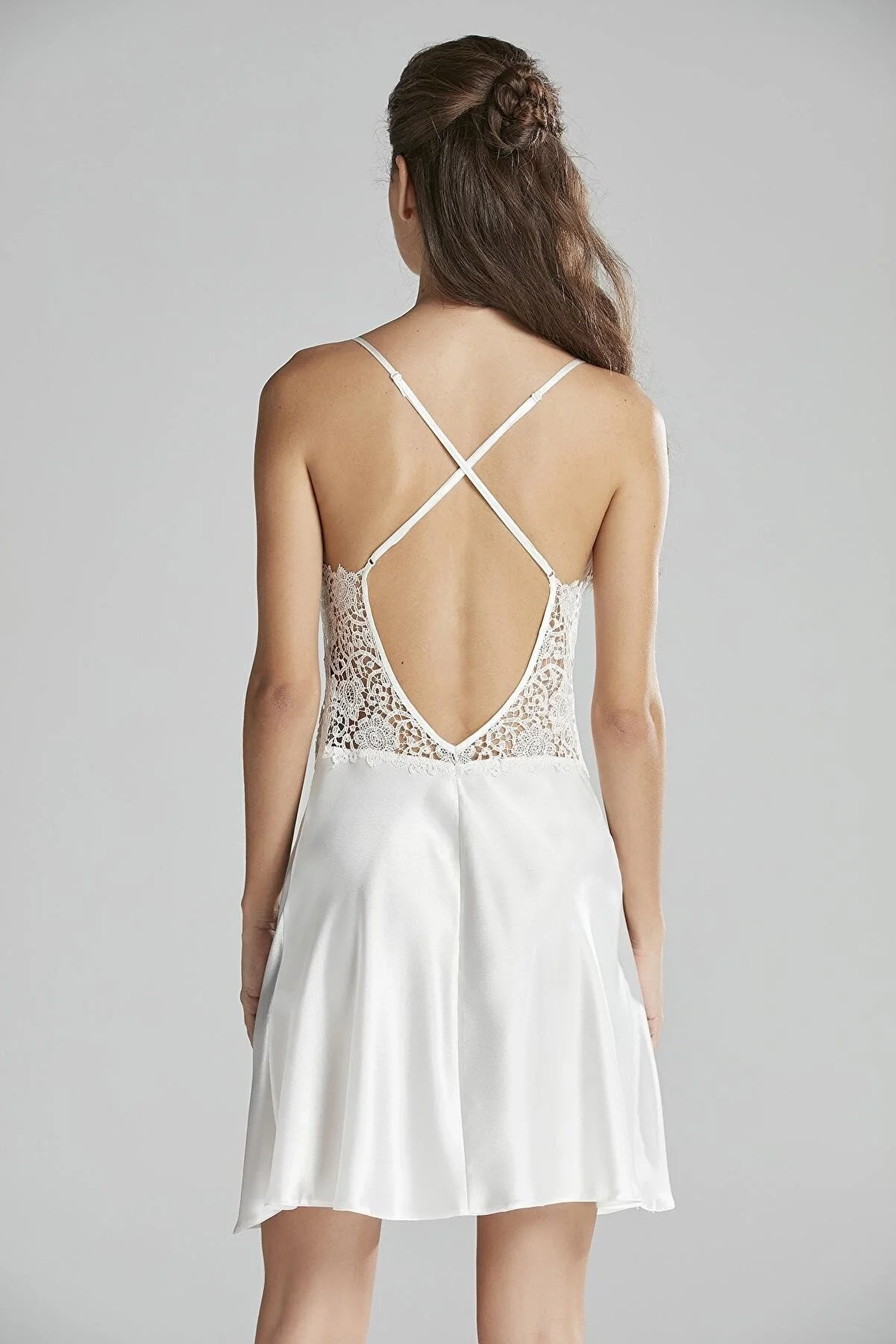 Pierre Cardin 6625 Kısa Gecelikli 6'lı İpek Set