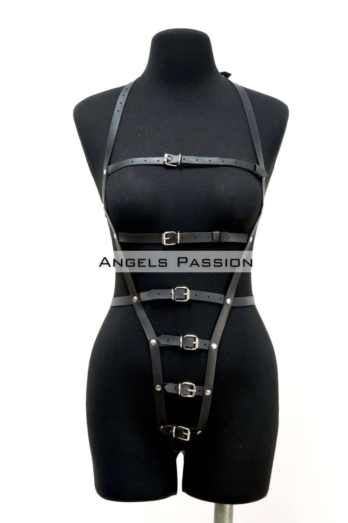 Ağı Bölgesi Açık Deri Fantezi Giyim, Deri Deri Body Harness - Brf790