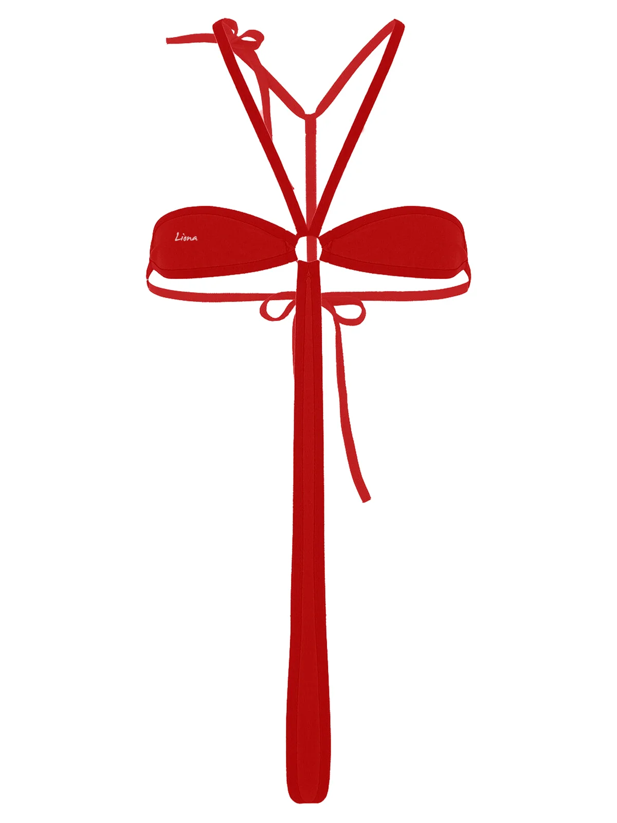 Kadın Fantezi İç Giyim Kırmızı Seksi İç Çamaşırı Takımı