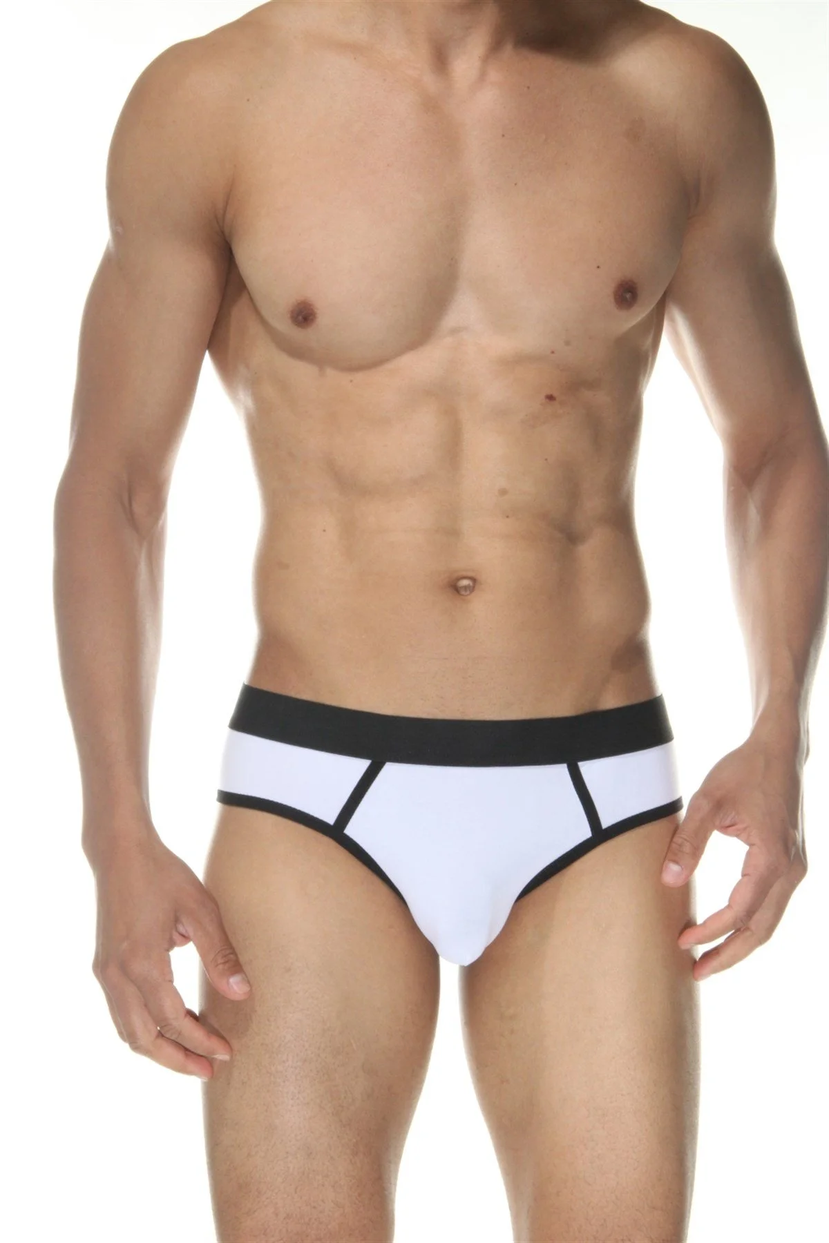 Beyaz Jockstrap Erkek  İç Giyim