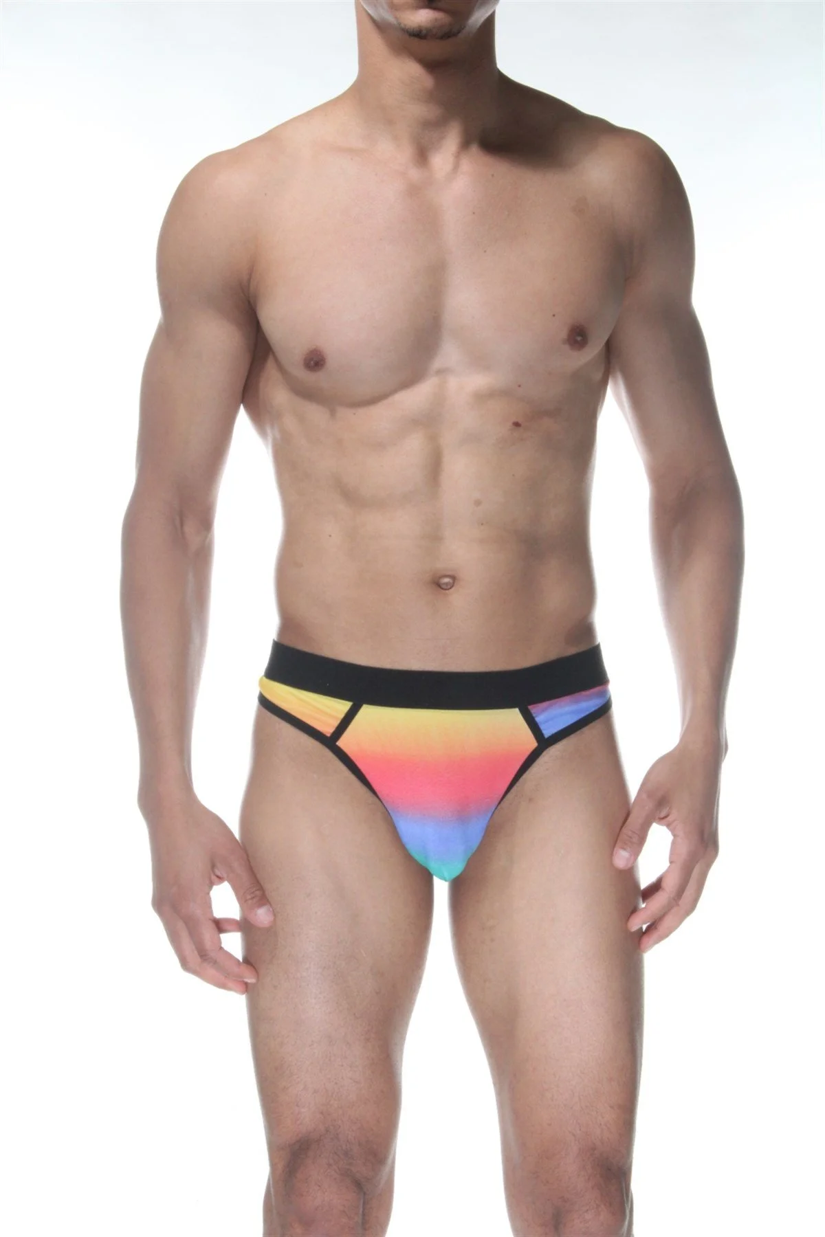 Gökkuşağı Erkek  Tanga Kulot