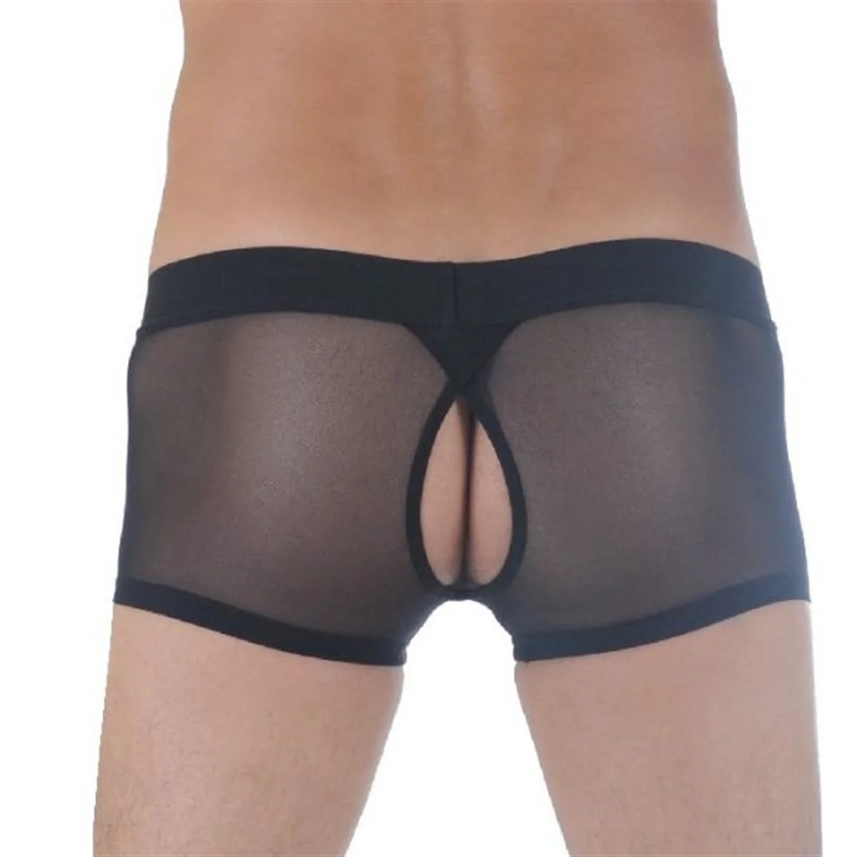 Br291121 Transparan Arkası Açık Mini Boxer