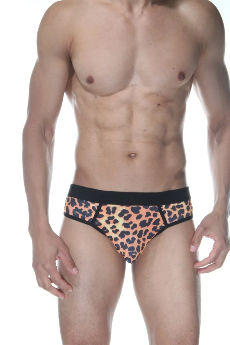 Leopar Jockstrap Fantezi İç Giyim