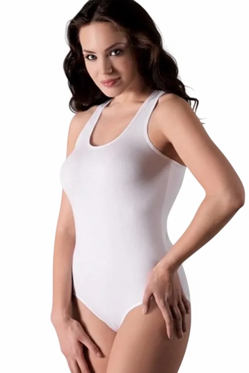 Şahinler Dar Askılı U Yaka Çıtçıtlı Body B880