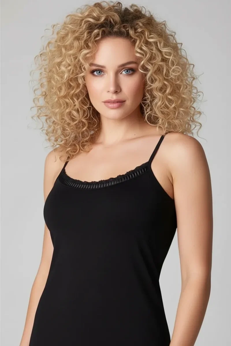 Şahinler Dantelli İp Askılı Atlet B613