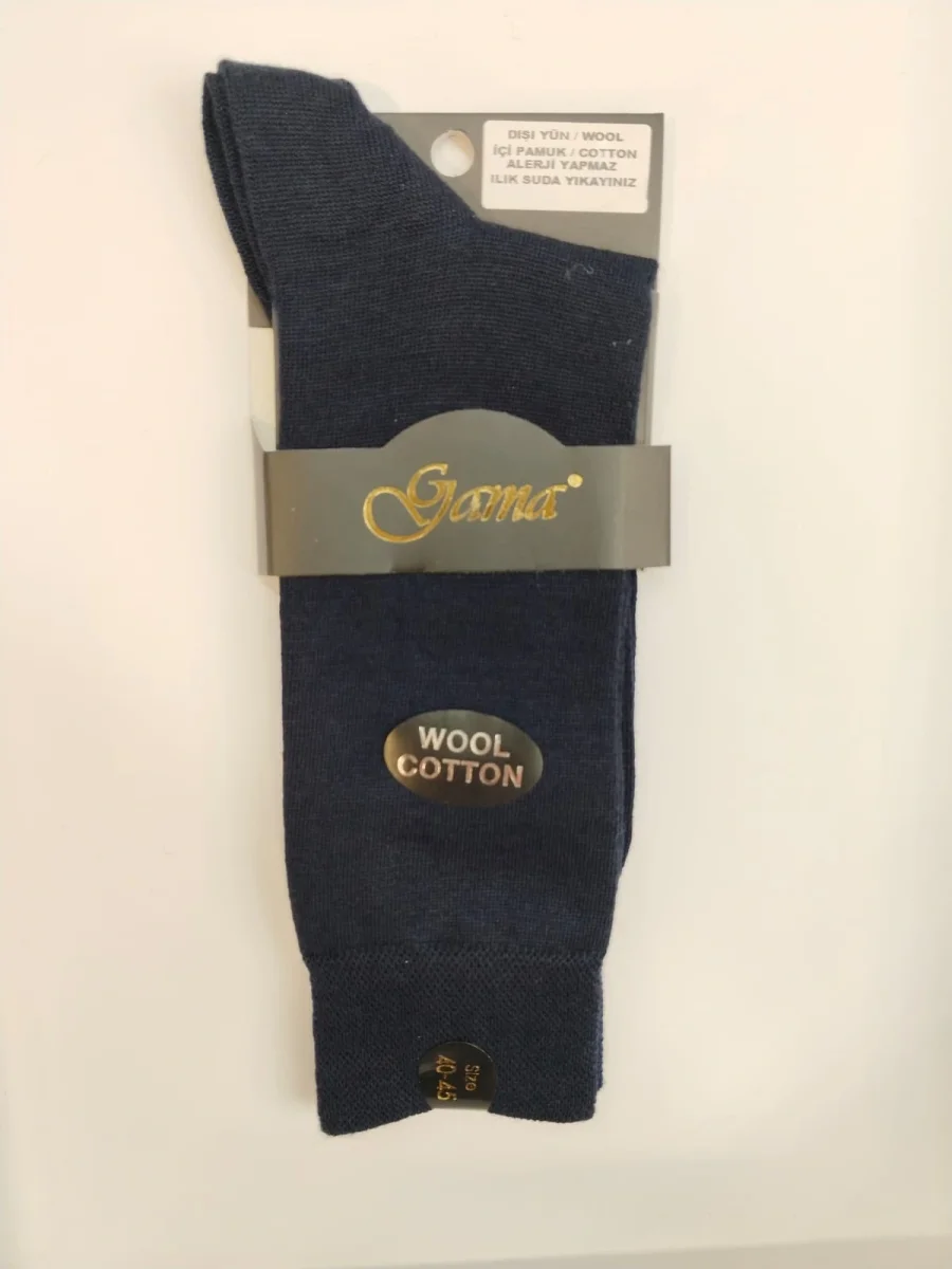 Gama 382 Erkek Merinos Yün Çorap