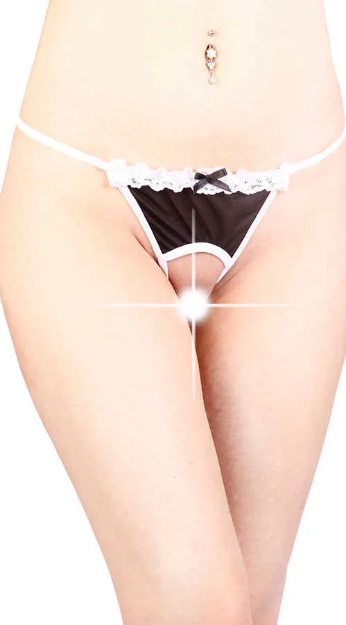 Özel Bölgesi Açık Kurdeleli Tanga Brf1162