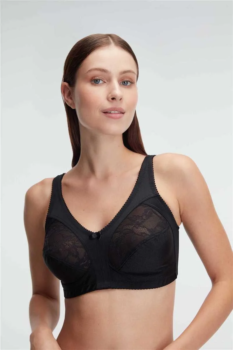 Günlük Desteksiz Balensiz Kaplı Yazlık Dantel Detaylı Toparlayıcı Sütyen