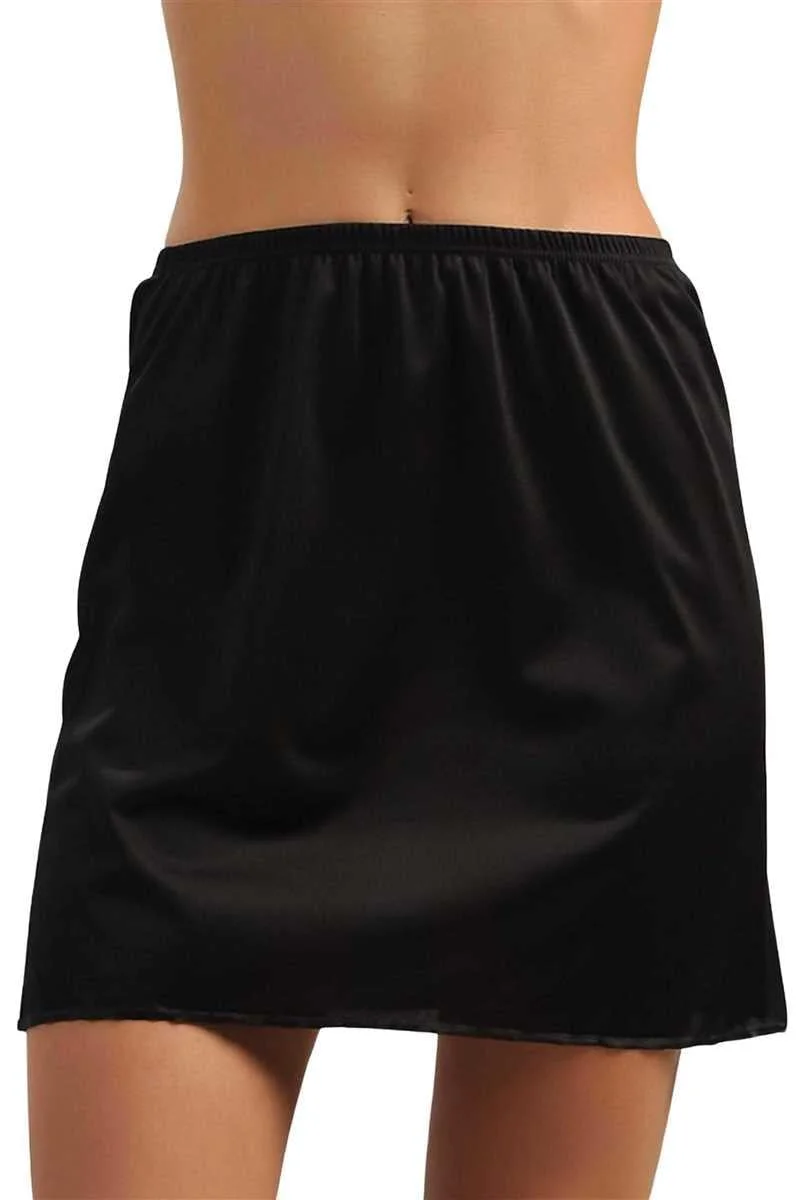 Polyamid Diz Üstü Etek Jüpon