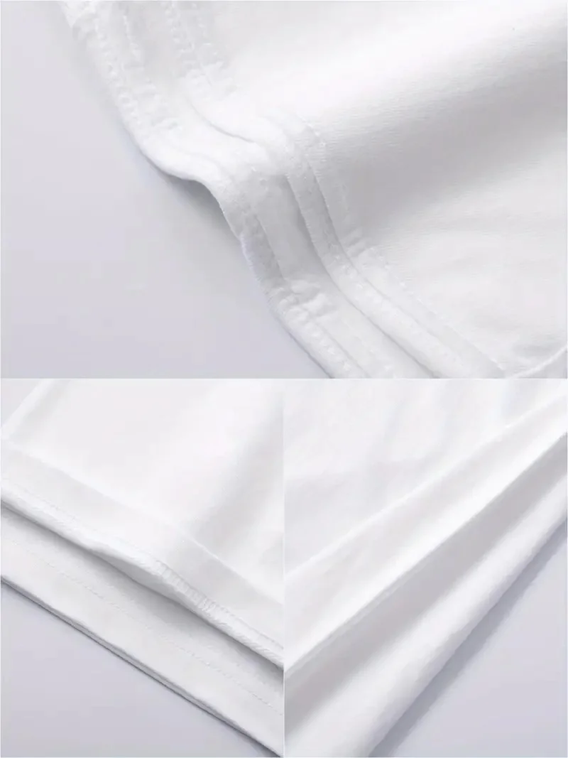 20/1 Penye Compack Bisiklet Yaka Kore tarzı sevimli ayı baskı Kısa Kol   t-shirt - Beyaz -