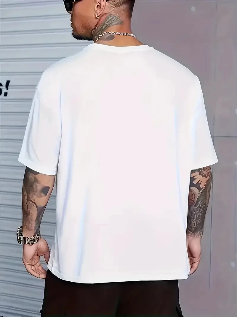 ler için Ön Arka Baskılı PERFECTLY günlük Kısa Kol tişört - Beyaz -