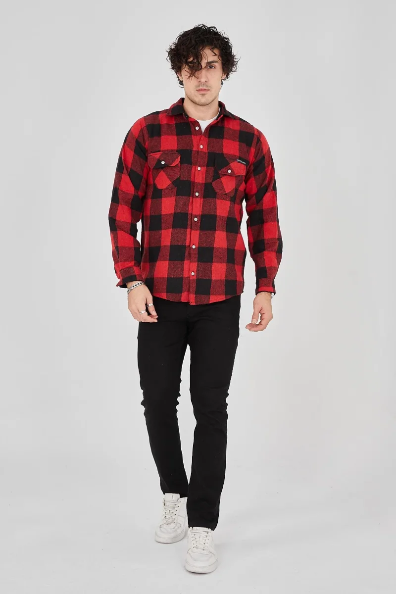Oduncu Gömlek - Kırmızı