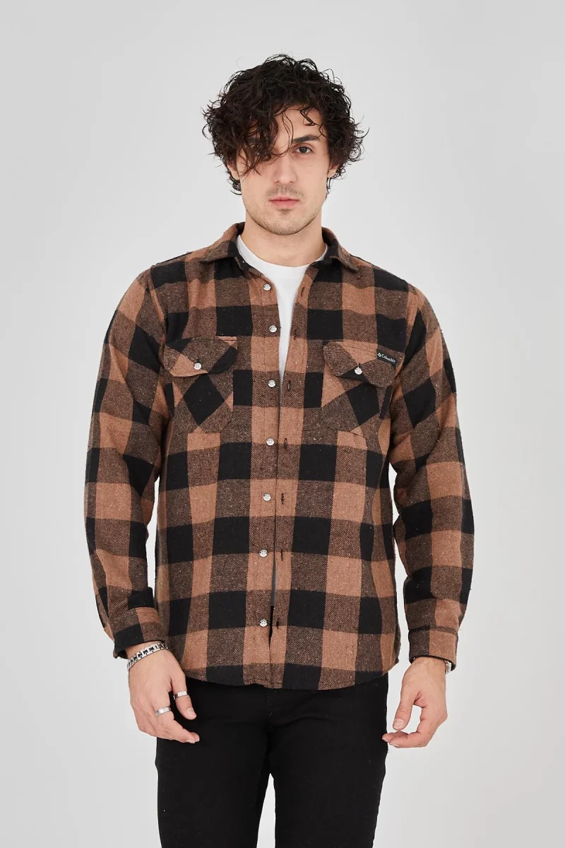 Oduncu Gömlek - Kahverengi