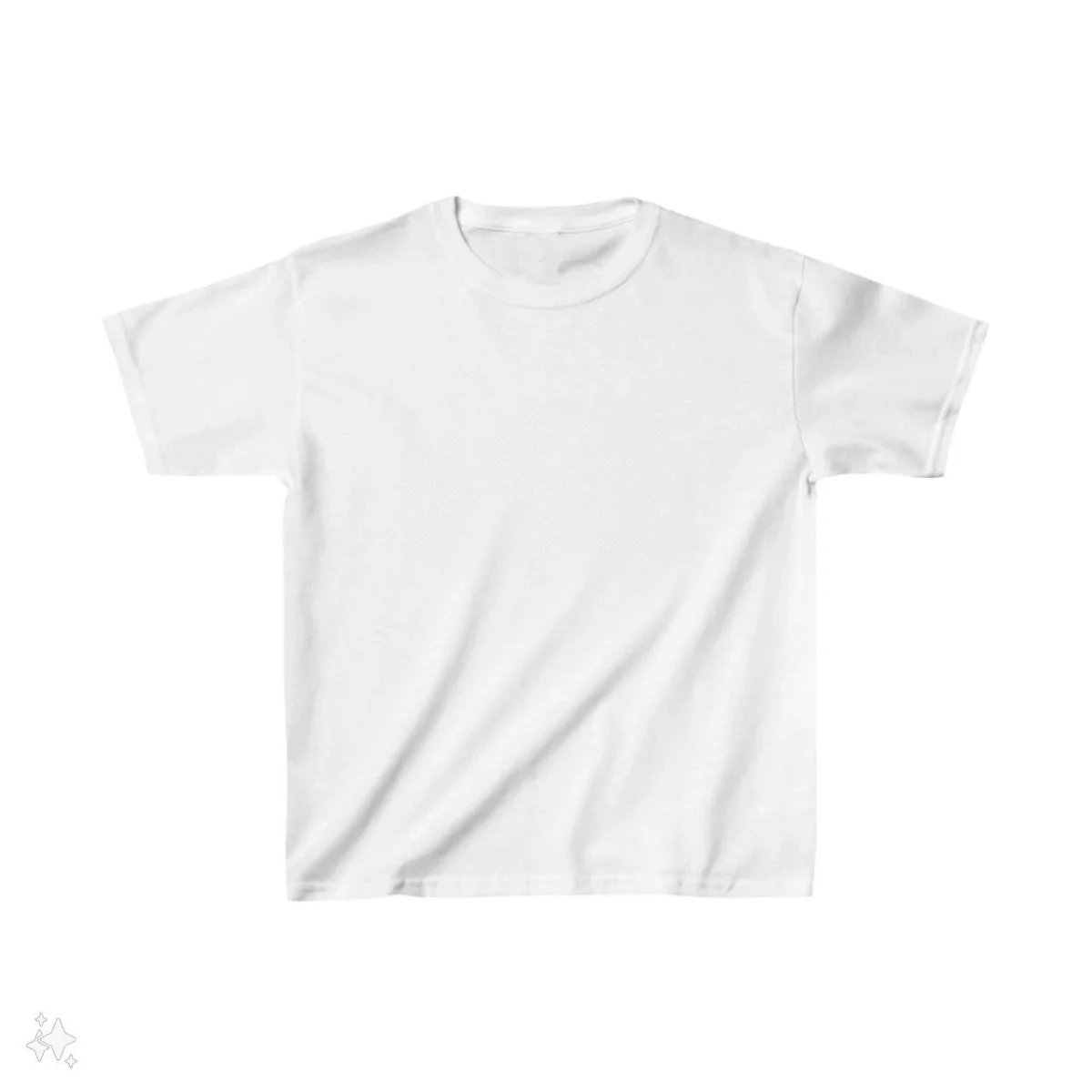 Çocuk   Basic T-Shirt - Beyaz