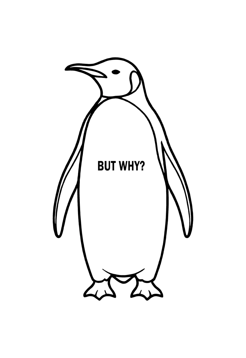 Kadın Nihilist Penguen Özel Tasarım Oversize Bisiklet Yaka Tişört - Beyaz