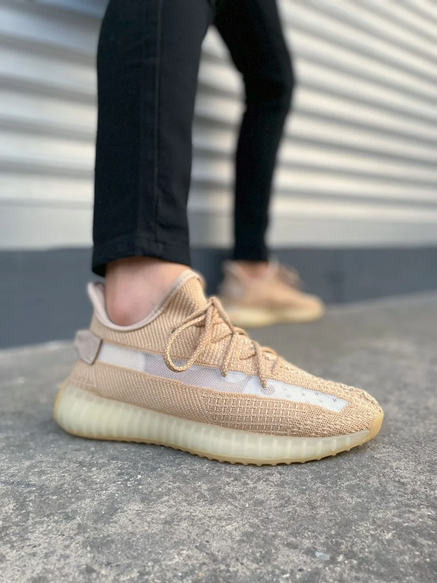 JY305 Pulse Bağcıklı Triko Kumaş Erkek Günlük Spor Ayakkabı TBT - Bej
