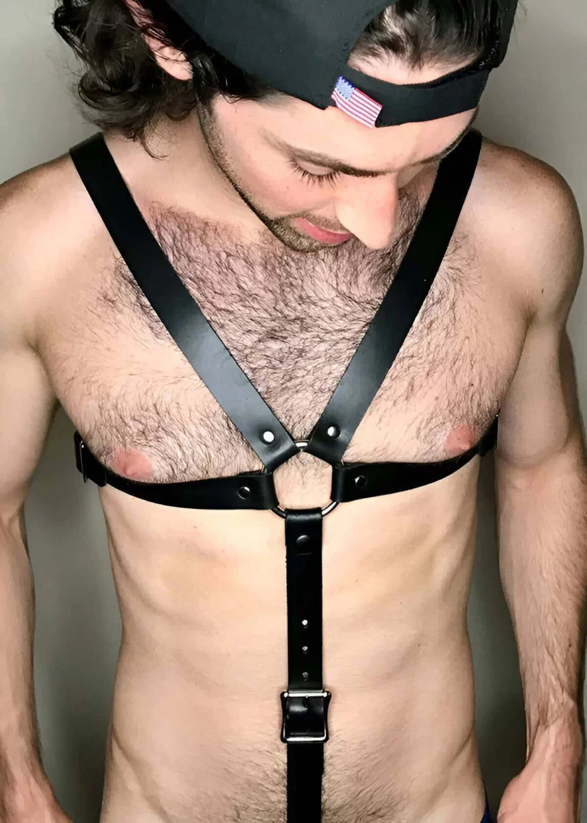 Çapraz Göğüs Detaylı Erkek  Fantazi Giyim - Brfm12