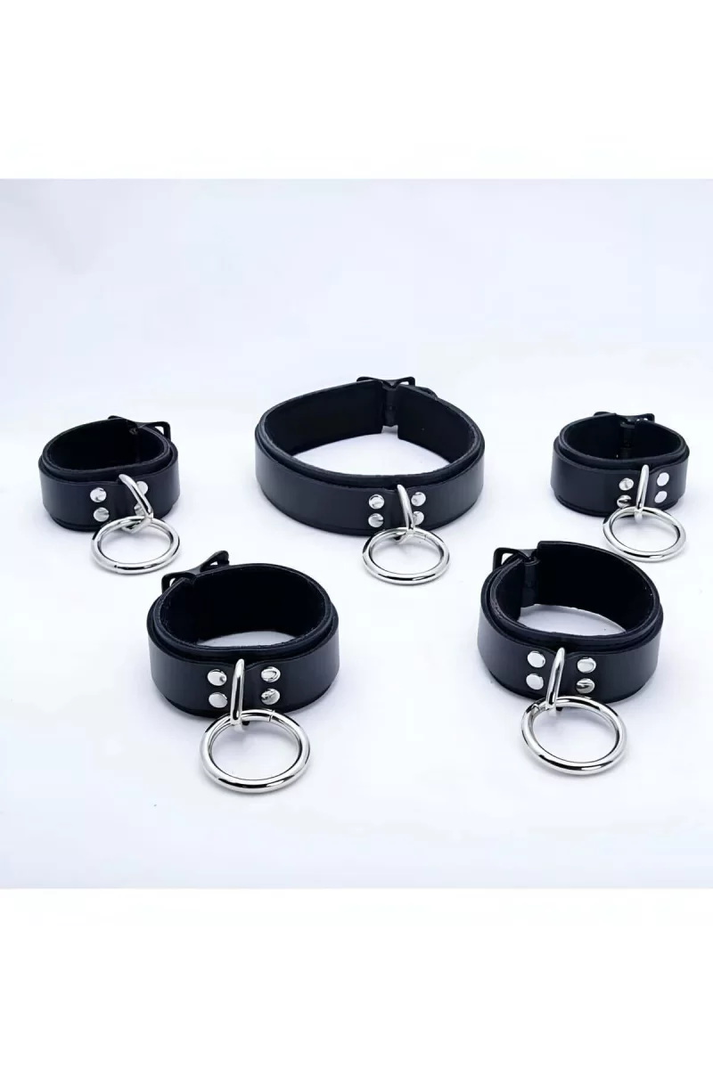 Erkek  Fantazi Deri Harness Takım - Brfm86