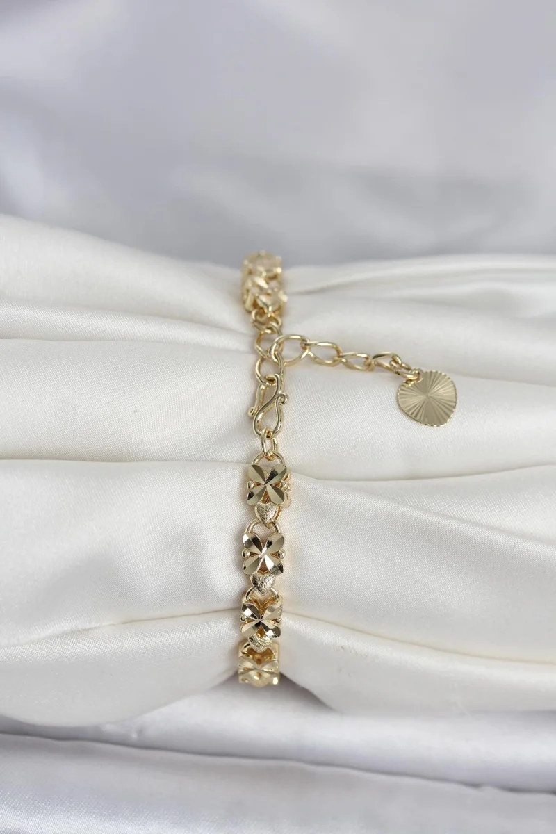 Xuping Kelebek Model Gold Renk Kadın Bileklik